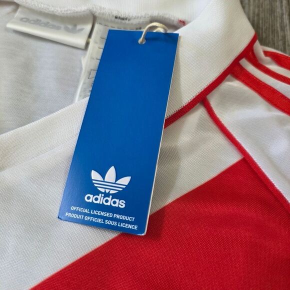 Adidas River Plate 1994 Retro Home Jersey White Red Long Sleeve Men's L IV7546 - Picture 9 of 16